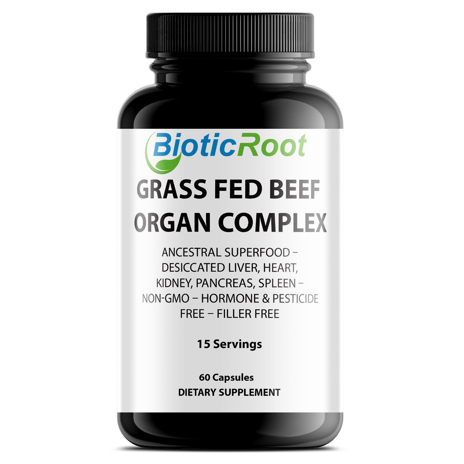 Biotic Root Grass Fed Beef Organ Complex